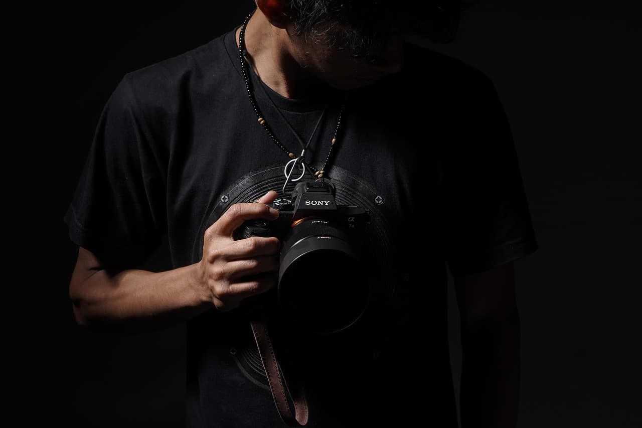 Camera ready to capture a new story