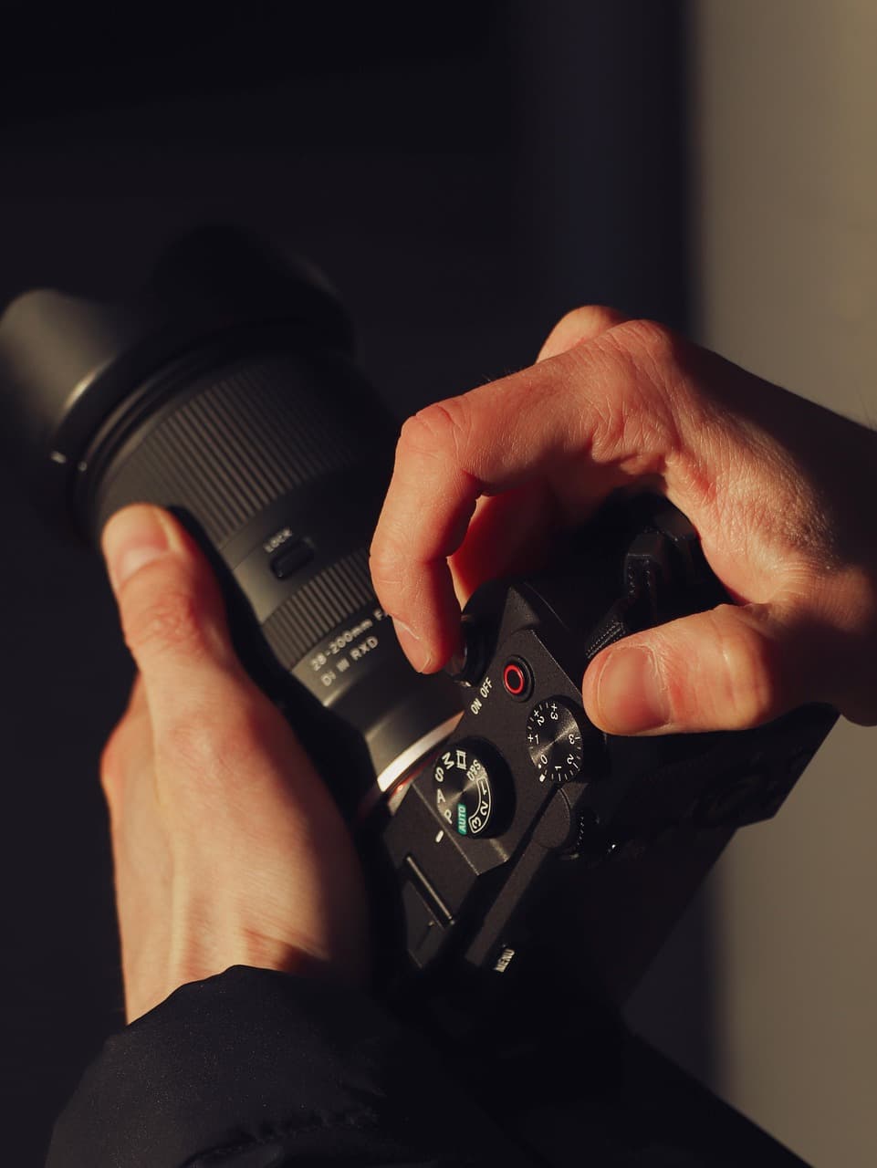 Camera ready for a new photography business